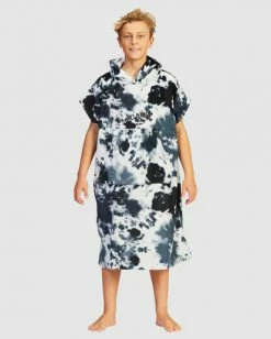 BILLABONG Boys' Hooded Towel PRO TIE DYE