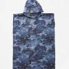 BILLABONG Nomadix x A/Div Hooded Poncho BLACK CAMO