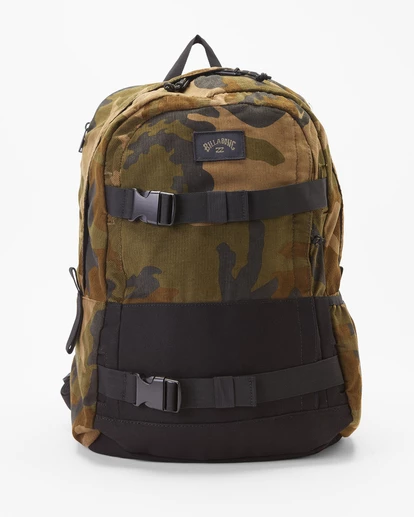 BILLABONG Command Camo Corduroy Skate Backpack CAMO