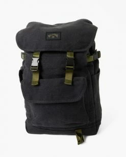 BILLABONG Wave Washed Rucksack Backpack BLACK