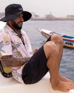 BILLABONG Big John Surf Safari Hat BLACK