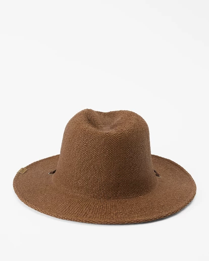 BILLABONG The Crusher Straw Hat BROWN - Image 3