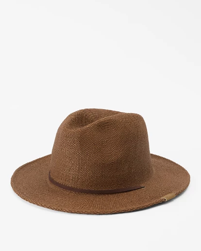 BILLABONG The Crusher Straw Hat BROWN - Image 2
