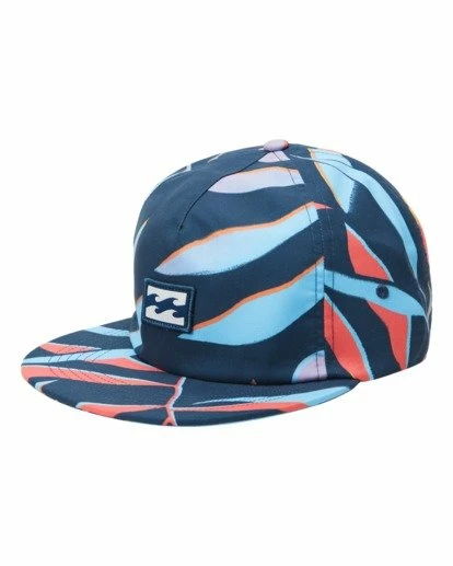 BILLABONG Platform Print 5-Panel Strapback Hat NIGHT - Image 2