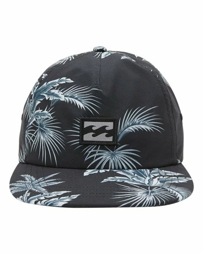 BILLABONG Platform Print 5-Panel Strapback Hat NIGHT - Image 4