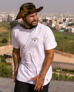 BILLABONG Big John Print Surf Safari Hat STEALTH