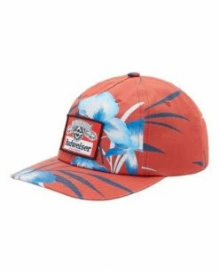 BILLABONG Budweiser Vacay Snapback Hat RED