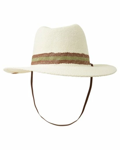 BILLABONG Crusher Stripe Straw Hat NATURAL - Image 2