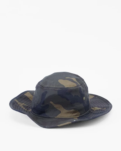 BILLABONG Big John Hawaii Surf Safari Hat CAMO - Image 4