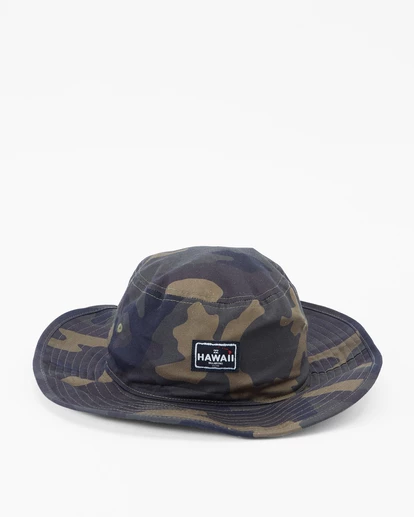BILLABONG Big John Hawaii Surf Safari Hat CAMO - Image 2