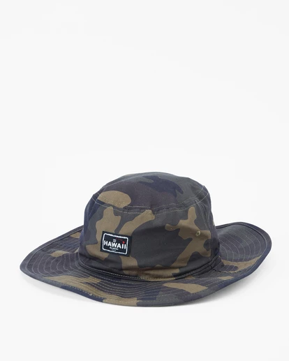 BILLABONG Big John Hawaii Surf Safari Hat CAMO