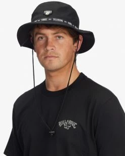 BILLABONG Kamea Hawaii Sun Boonie Hat BLACK
