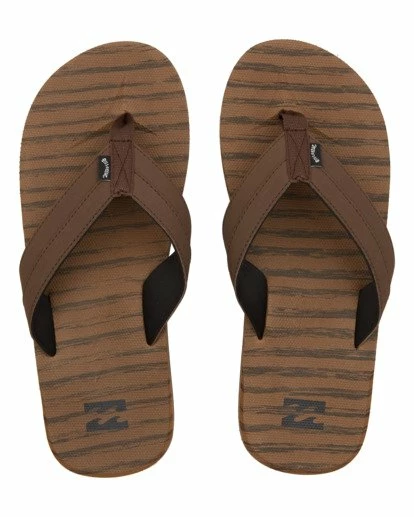 BILLABONG All Day Impact Texture Slip-On Sandals CAMEL