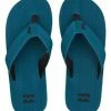 BILLABONG All Day Impact Brushed Slide Sandals SLATE BLUE