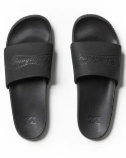 BILLABONG Budweiser Bow Crush Slide Sandal BLACK