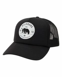 BILLABONG Grizzly California Trucker Hat BLACK